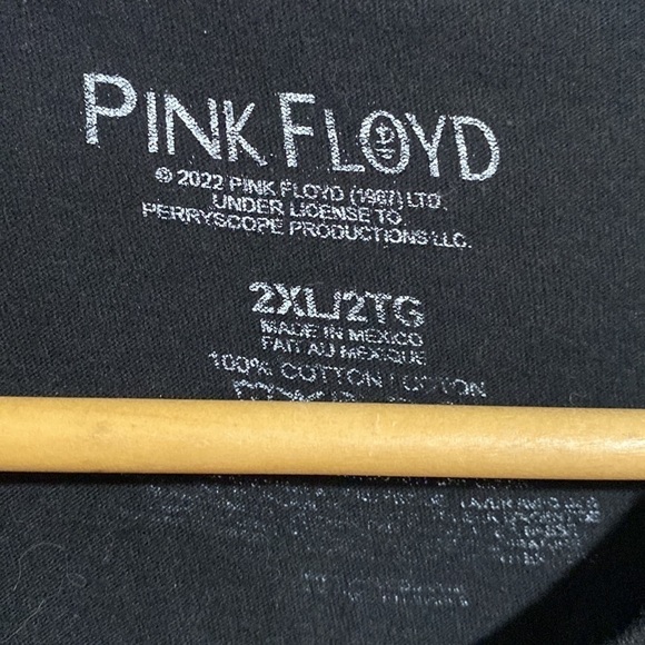 Pink Floyd shirt band tee shirt sleeve super soft faded look 2xl graphic tee - Picture 4 of 4